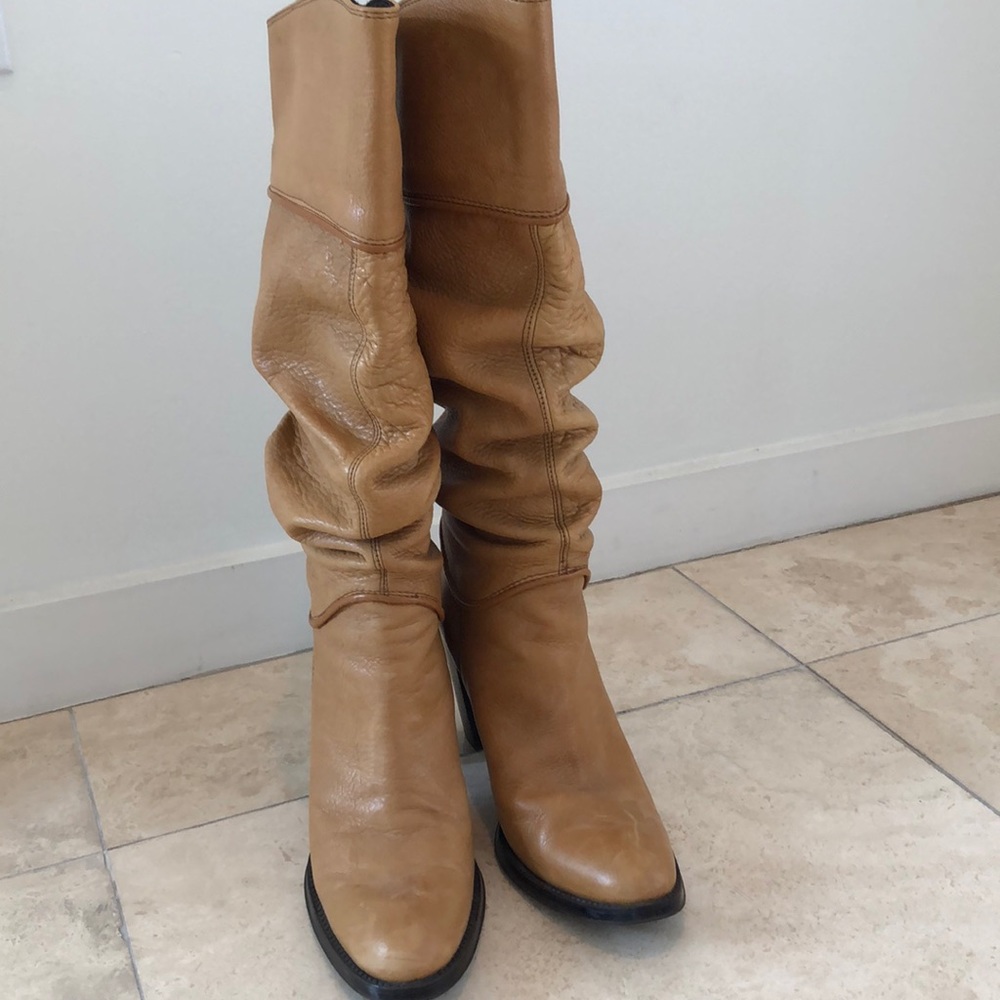 Ladies Tall Heeled Boots